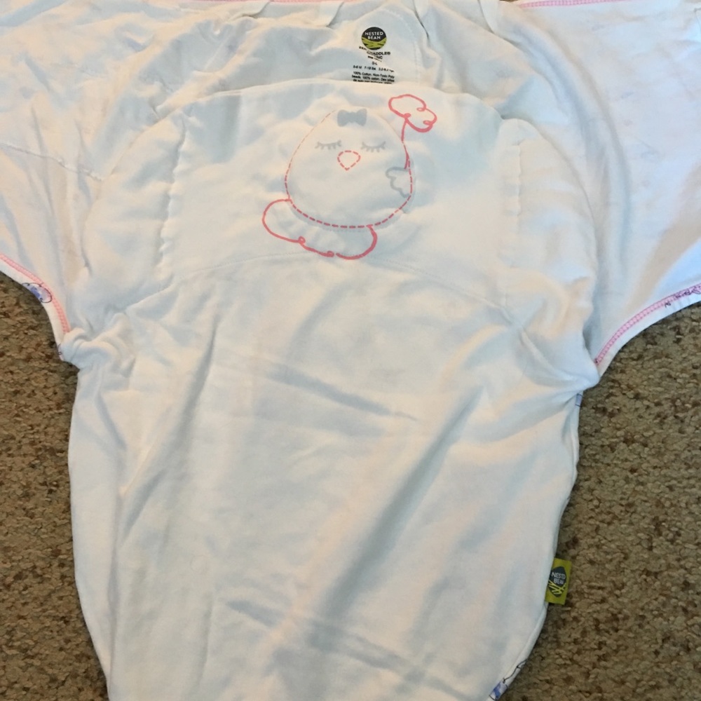 Nested Bean swaddle